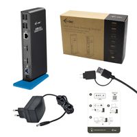 i-tec I-TEC USB 3.0 Dual HDMI Docking Station USB-C dockingstation - thumbnail