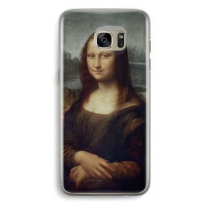 Mona Lisa: Samsung Galaxy S7 Edge Transparant Hoesje