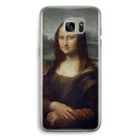 Mona Lisa: Samsung Galaxy S7 Edge Transparant Hoesje
