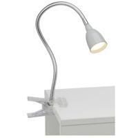 Brilliant Grijze bureaulampAnthony met klem - G92936/11