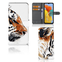 Hoesje Samsung Galaxy M14 Watercolor Tiger