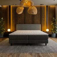 Boxspring 180x200 Cm Comfortschuim (4 Cm) Incl. Montage Nova Spring - Dekbed-Discounter.nl