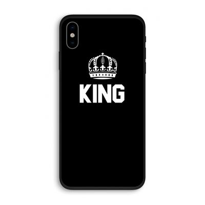 King zwart: iPhone XS Biologisch afbreekbaar hoesje