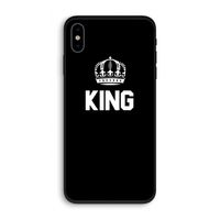King zwart: iPhone XS Biologisch afbreekbaar hoesje