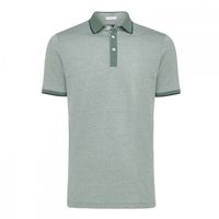 Tresanti Heren Poloshirt Donkergroen Pique - thumbnail