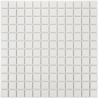 The Mosaic Factory London vierkante mozaïek tegels 30x30 super wit - thumbnail