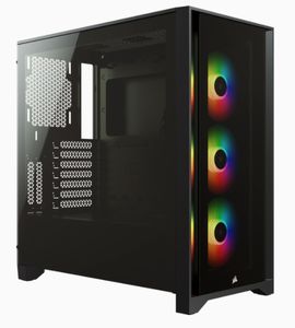 Corsair iCUE 4000X RGB Tempered Glass Mid-Tower ATX Case