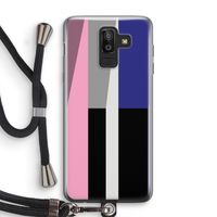 Gestalte 4: Samsung Galaxy J8 (2018) Transparant Hoesje met koord