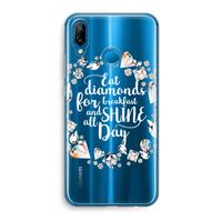 Diamonds: Huawei P20 Lite Transparant Hoesje