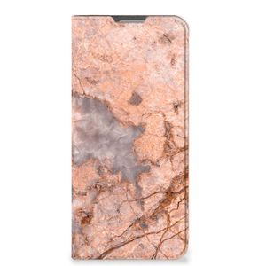 OPPO Reno8 Lite Standcase Marmer Oranje