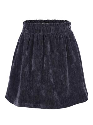 LOOXS Little winter velvet rok meisjes - donker blauw
