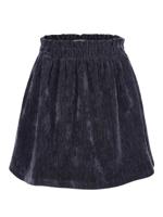 LOOXS Little winter velvet rok meisjes - donker blauw