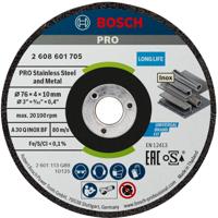Bosch Accessoires Slijpschijf Expert for INOX 2-delig x 76 x 4 x 10 mm - 2608601705 - thumbnail