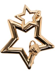 Versace barrette Medusa Head Star - Or