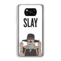 Slay All Day: Xiaomi Poco X3 NFC Transparant Hoesje