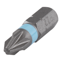 Wolfcraft Bits Solid | PZ n° 2 | 6 stuks - 1534000
