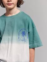 T-shirt jongens korte mouwen lichtblauw