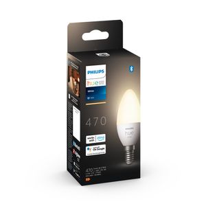 Philips Hue KAARSLAMP E14 1-pack ZACHTWIT LICHT