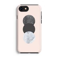 Marmeren cirkels: iPhone SE 2020 Tough Case