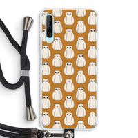 Uilen: Huawei P Smart Pro Transparant Hoesje met koord Uilen: Huawei P Smart Pro Transparant Hoesje met koord