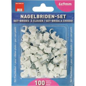 Max Hauri 139710 Assortiment spijkerclips 139710 1 stuk(s)