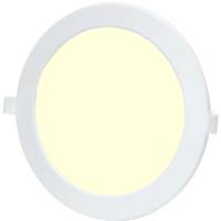 Slimme LED Downlight - Wifi Inbouwlamp - Rond 18W - Warm Wit 3000K