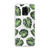 Geometrische jungle: Xiaomi Redmi Note 10 Lite Transparant Hoesje