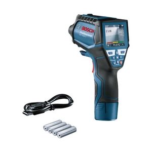 Bosch GIS 1000 C Professional Optische omgevingsthermometer Binnen/buiten Zwart, Blauw