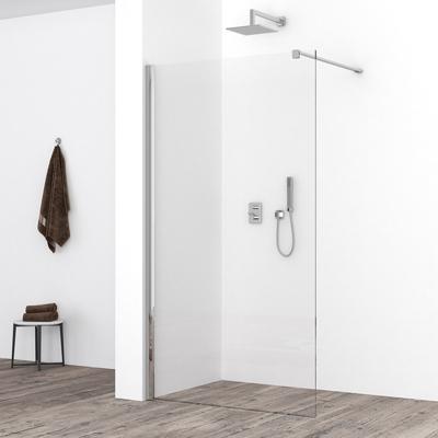 Wiesbaden Comfort Inloopdouche 90x200cm - Nano Coating - Helder Glas & Chroom