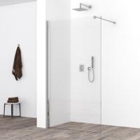 Wiesbaden Comfort Inloopdouche 90x200cm - Nano Coating - Helder Glas & Chroom