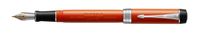 Vulpen Parker Duofold Classic Vintage big red lacquer 18k CT medium