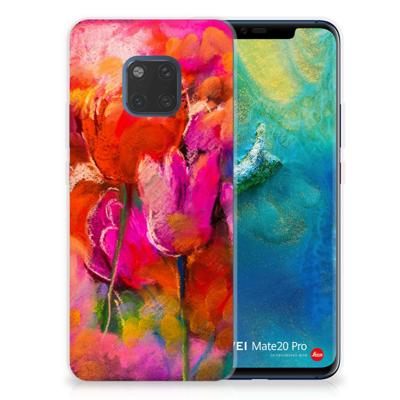Smartphone hoesje Huawei Mate 20 Pro Tulips Smartphone hoesje Huawei Mate 20 Pro Tulips
