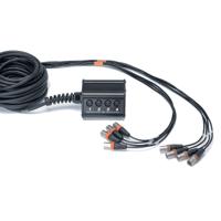 Cordial CYB8-0C15 stageblock XLR male/female 8 inputs 15m