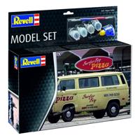 Stranger Things Model Kit Set 1/25 VW T3 Bus Surfer Boy (Aqua Color) 19 cm