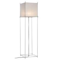 Hollands Licht Lotek XL vloerlamp, frame metaal, doek wit - thumbnail