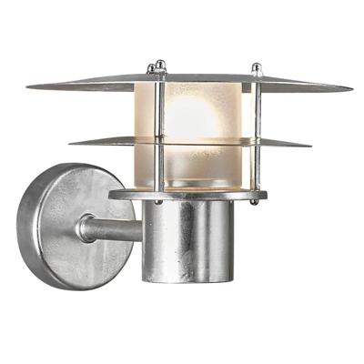 Buitenlamp gegalvaniseerd E14 fitting &apos;Bastia&apos; voordeur verlichting
