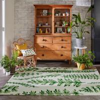 Scion - Ferns Juniper 125907 - 250x350 cm Vloerkleed