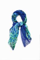 Rechthoekige galactische sjaal - BLUE - U