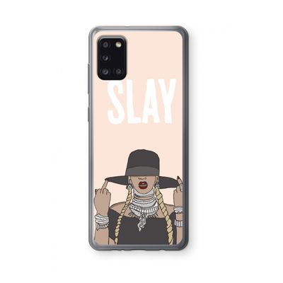 Slay All Day: Samsung Galaxy A31 Transparant Hoesje