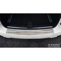 RVS Bumper beschermer passend voor Porsche Cayenne II 2010-2014 'Ribs' AV235183