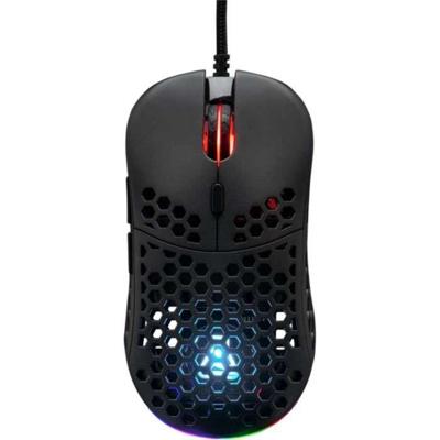 Bedrade gamingmuis - The G-Lab - KULT-OXYGEN - RGB - 12800 DPI - Zwart