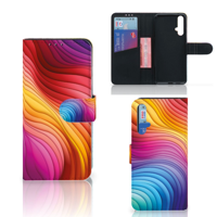 Book Case voor Honor 20 Regenboog