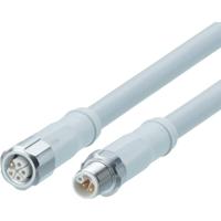ifm Electronic EVF653 Verbindingskabel Aantal polen (sensoren): 5, 5 Stekker, recht, Bus, recht 6 m 1 stuk(s)