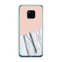 A touch of peach: Huawei Mate 20 Pro Transparant Hoesje