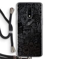 Vexx Black Mixtape: OnePlus 7 Transparant Hoesje met koord