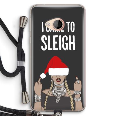 Came To Sleigh: HTC U Play Transparant Hoesje met koord