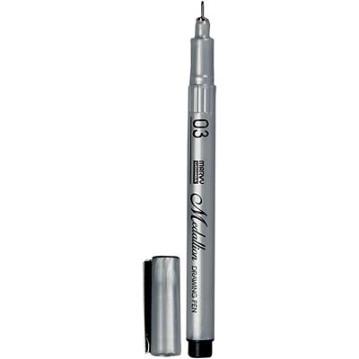 Medallion Tekenpen, lijndikte 0,3 mm, zwart, 1 stuk