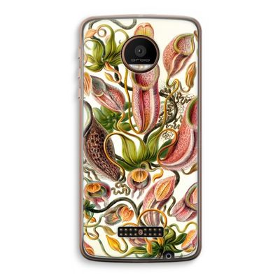 Haeckel Nepenthaceae: Motorola Moto Z Force Transparant Hoesje