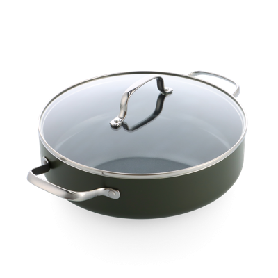 Dagelijkse kost stoofpan met deksel 28cm