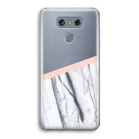 A touch of peach: LG G6 Transparant Hoesje A touch of peach: LG G6 Transparant Hoesje